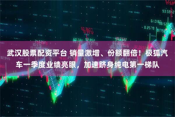 武汉股票配资平台 销量激增、份额翻倍！极狐汽车一季度业绩亮眼，加速跻身纯电第一梯队