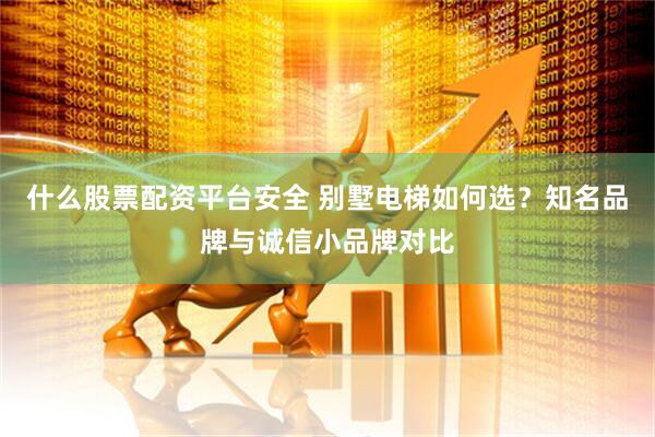 什么股票配资平台安全 别墅电梯如何选？知名品牌与诚信小品牌对比